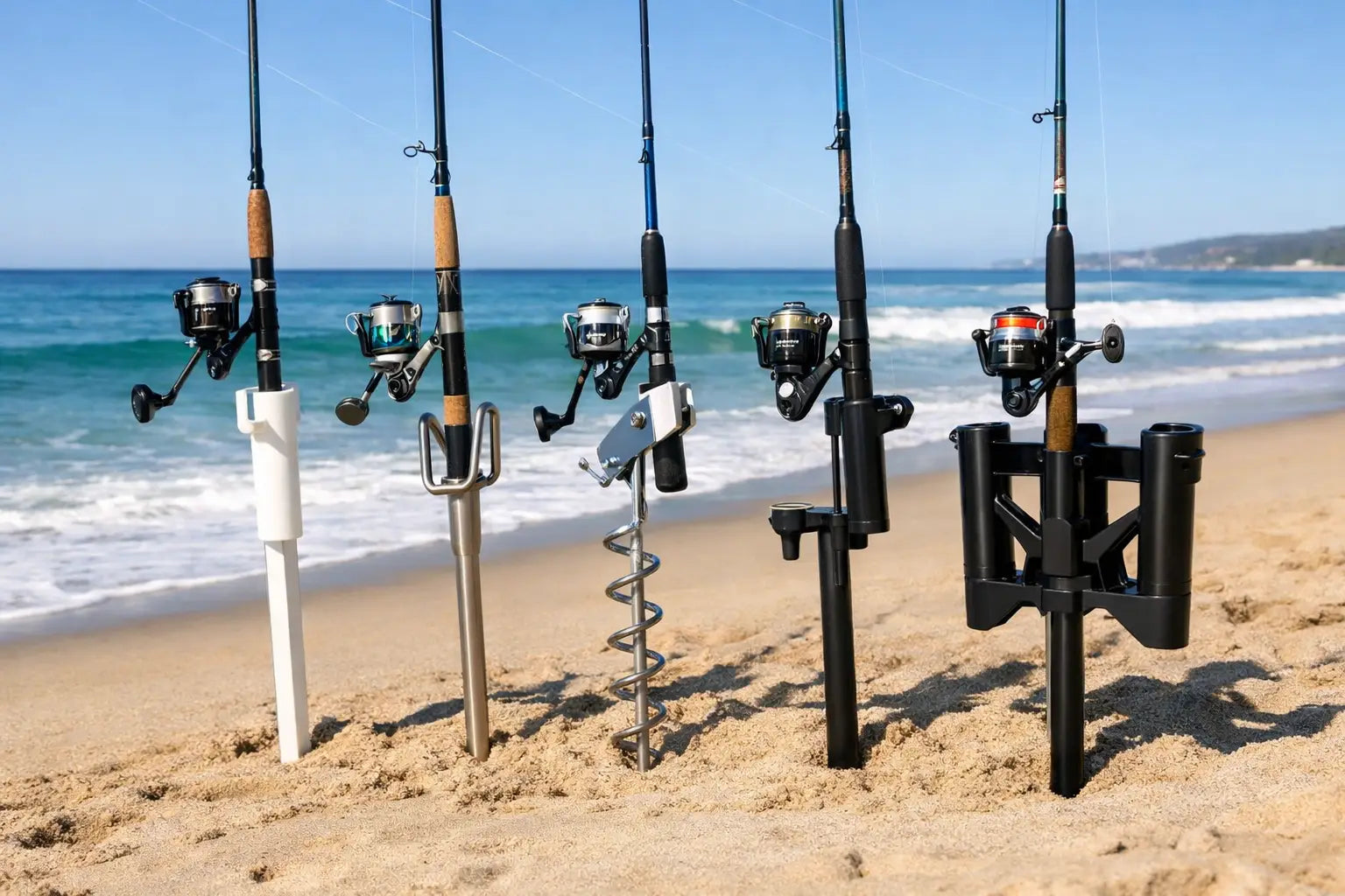 7 Best Beach Fishing Rod Holders  REEL 'N' DEAL TACKLE