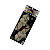 Retro Style Sticker Fish Flathead
