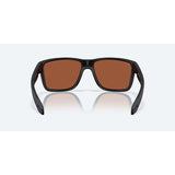 Costa Del Mar Sunglasses Broadbill II Matt Black Green Lens