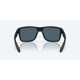 Costa Del Mar Sunglasses Broadbill II Matt Black Grey Lens