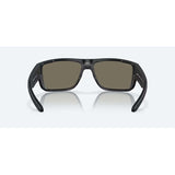 Costa Del Mar Sunglasses Taxman Matt Black Blue Mirror Lens