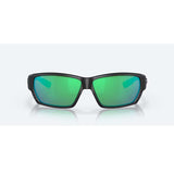 Costa Del Mar Sunglasses Tuna Alley Matt Black Green Mirror Lens