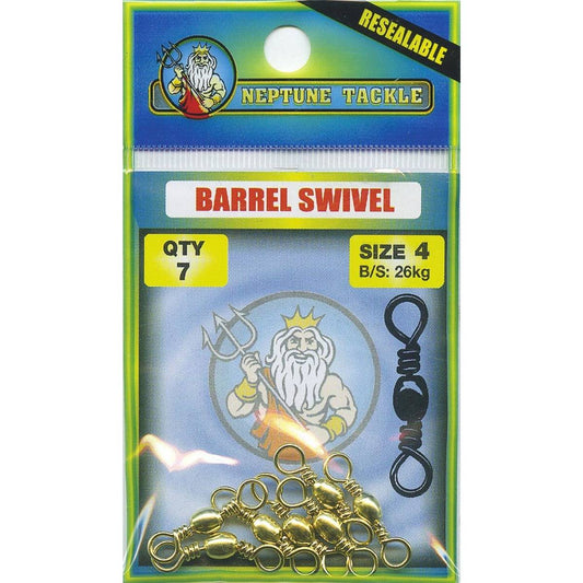 Neptune Barrel Swivels - Choose Size