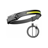 Rechargeable LED Sensor Head Torch