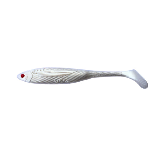 S Tackle Rattle Minnow Paddle Tail 4" Soft Bait