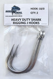 Shark Stainless Steel Rigging J Hooks 10/0 2 Pack