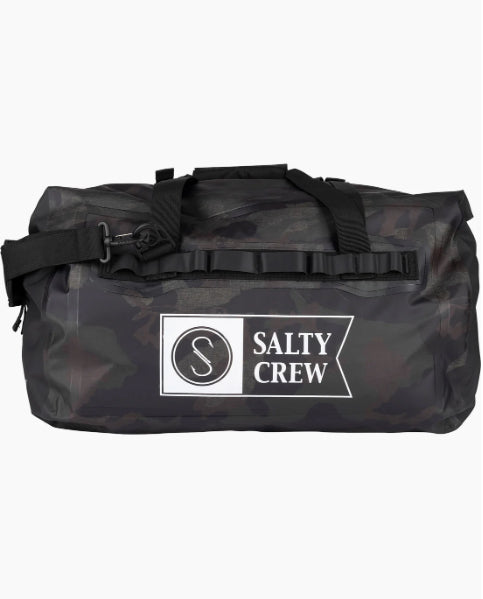 Salty Crew Voyager Duffle Bag - Black Military