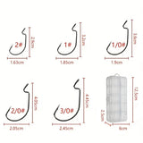 Weedless Hooks 50 Pack