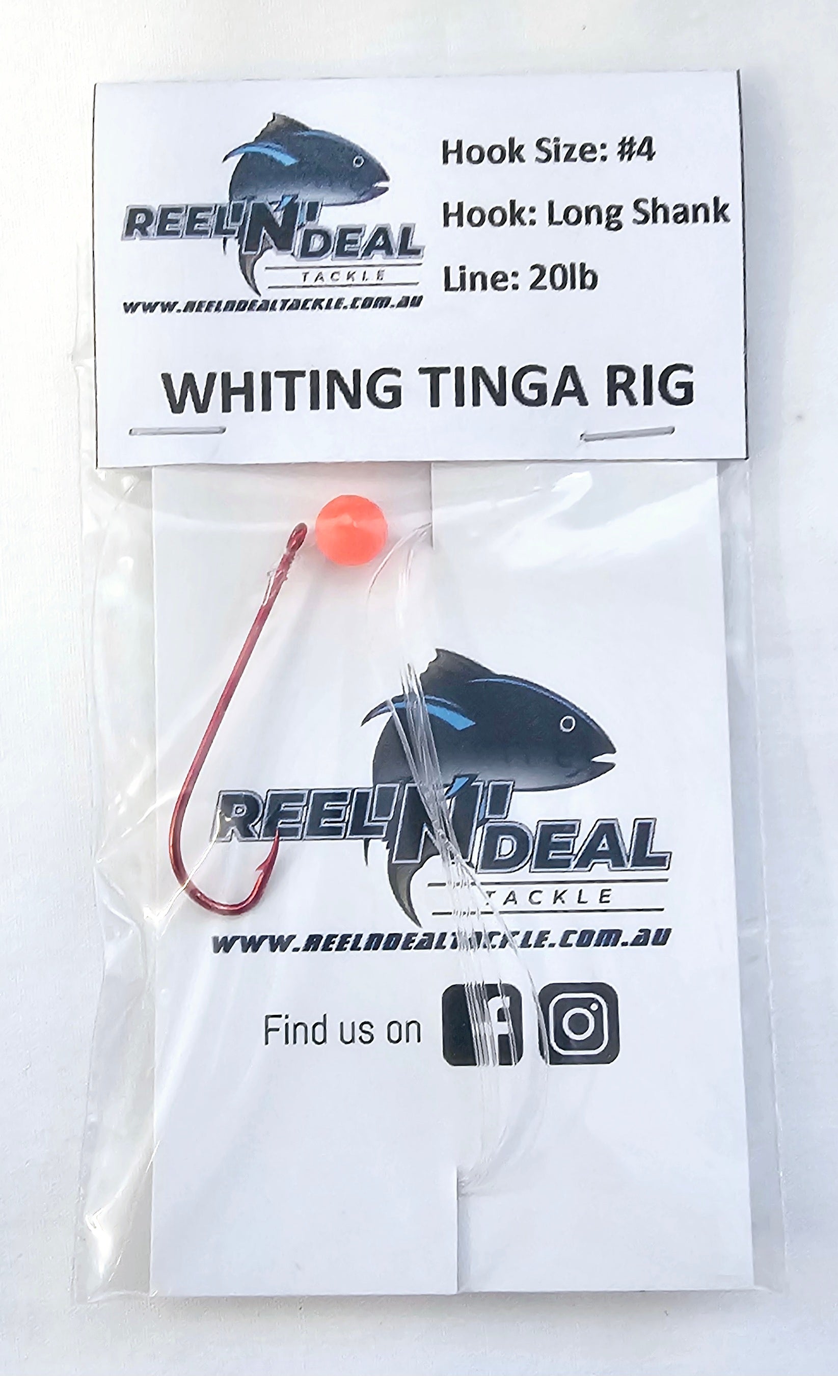 Whiting Tinga Rig Long Shank – REEL 'N' DEAL TACKLE