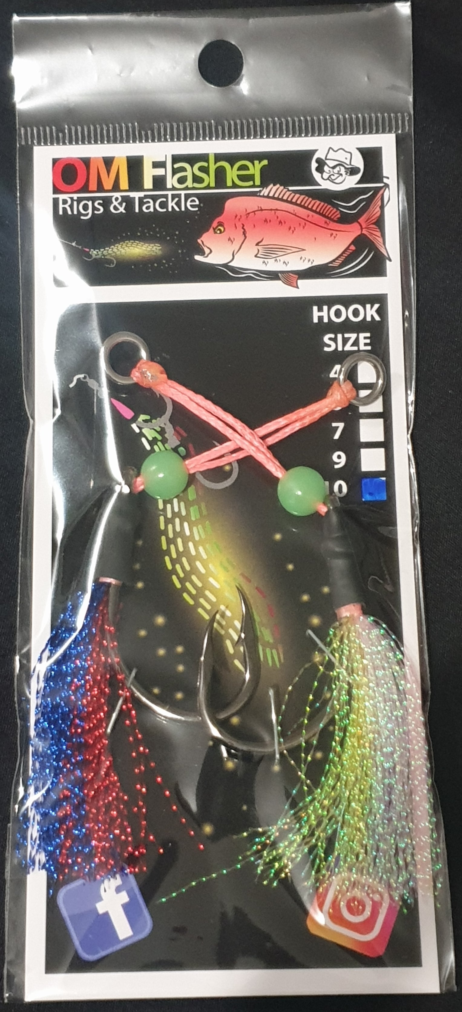 ASSIST HOOKS - FLASHER - REEL 'N' DEAL TACKLE