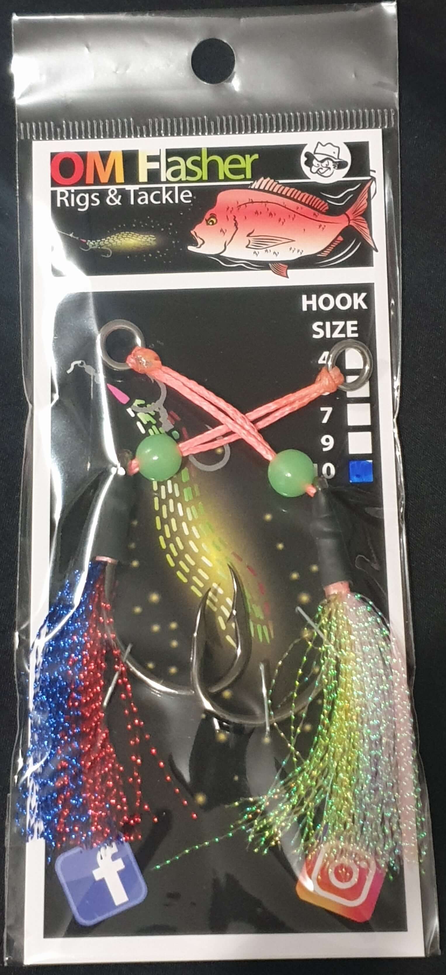 ASSIST HOOKS - FLASHER - REEL 'N' DEAL TACKLE
