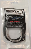 HOOKEM SHARK TRACES - SINGLE HOOK VARIOUS SIZES - REEL 'N' DEAL TACKLE