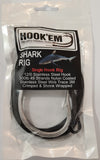HOOKEM SHARK TRACES - SINGLE HOOK VARIOUS SIZES - REEL 'N' DEAL TACKLE
