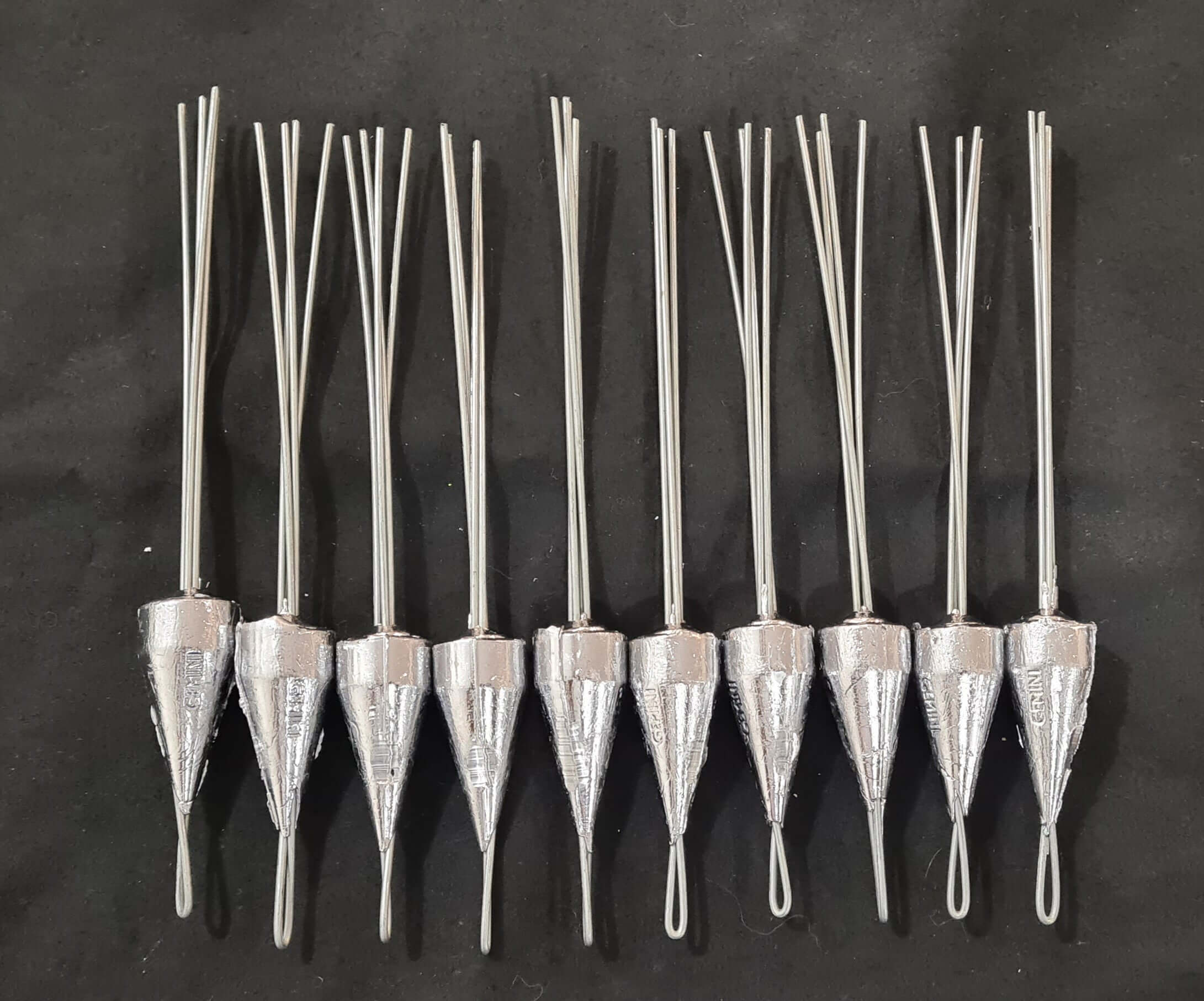 GEMINI LEAD GRAPNEL HIGH TENSILE SIZE 3 - SINKER PACK - REEL 'N' DEAL TACKLE