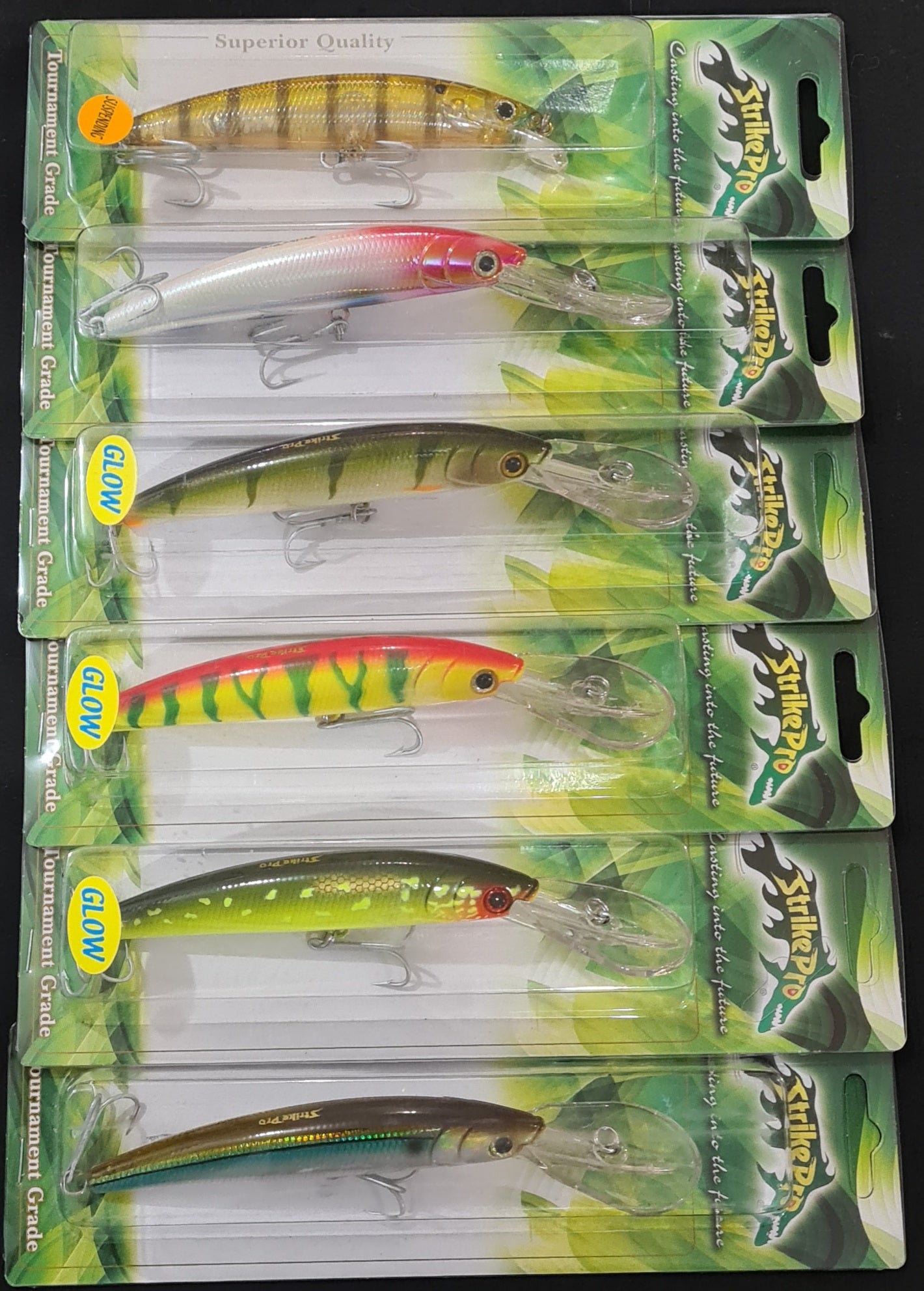 STRIKE PRO LURES 6 PACK - REEL 'N' DEAL TACKLE