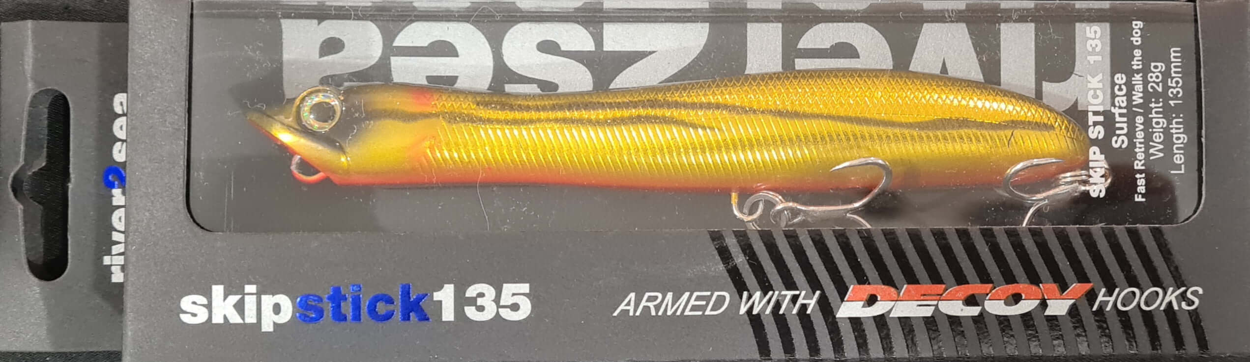 RIVER 2 SEA SKIP STICKBAIT POPPER 135 - REEL 'N' DEAL TACKLE
