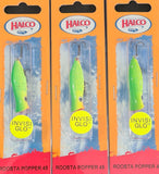 HALCO 45MM ROOSTA POPPER - 3 PACK - REEL 'N' DEAL TACKLE