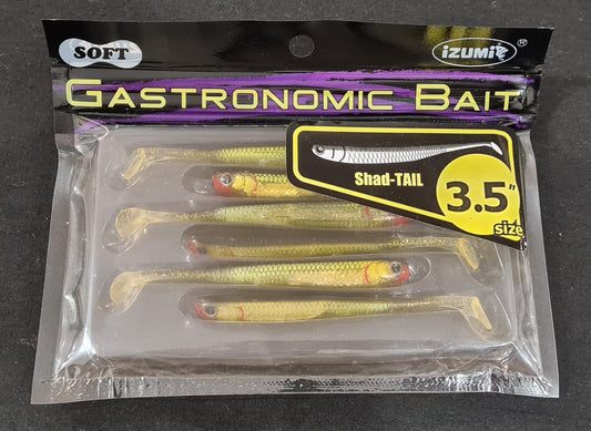IZUMI GASTRONOMIC BAIT SHAD TAIL 3.5" - REEL 'N' DEAL TACKLE