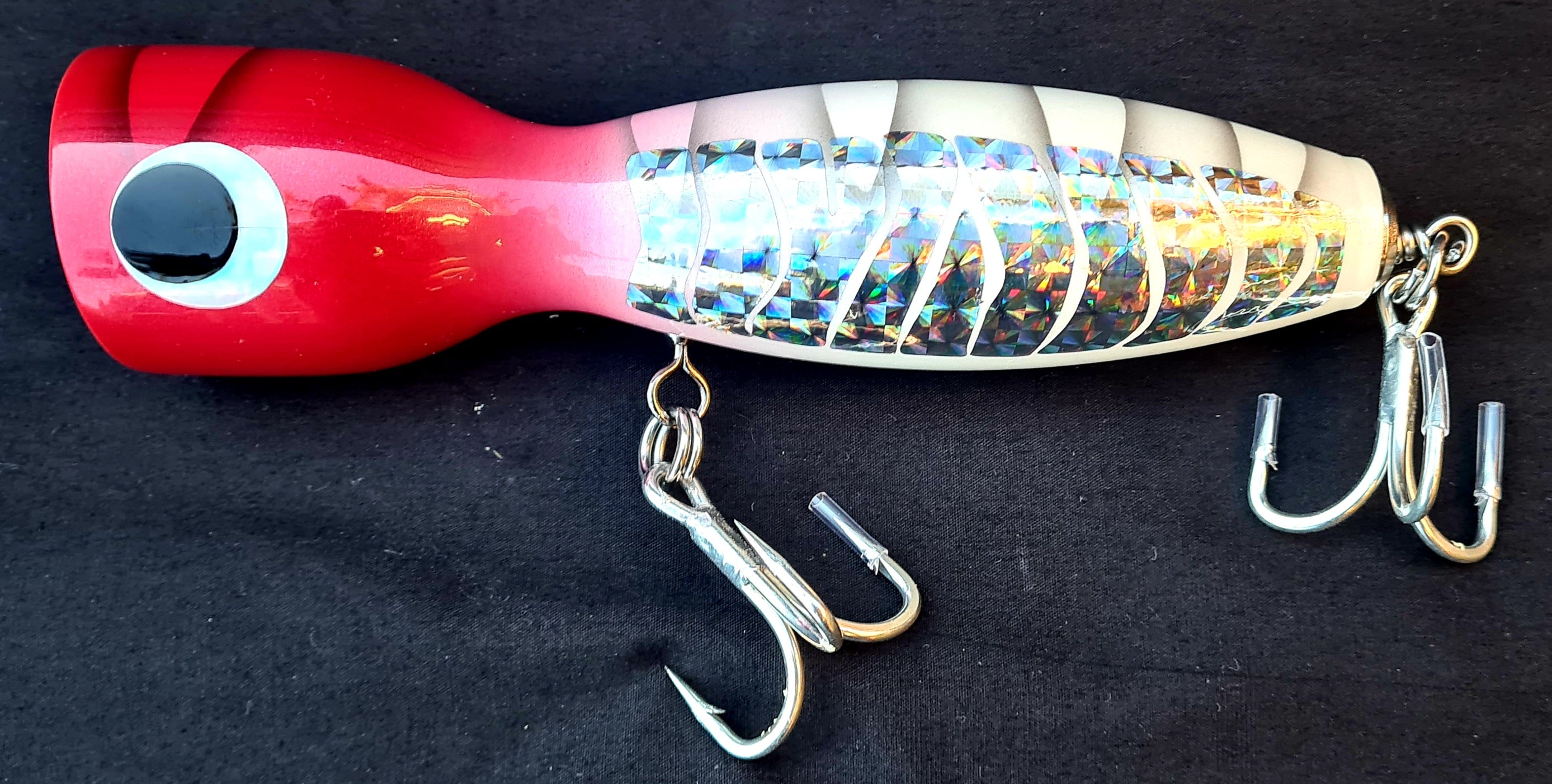 LAZYFISHO GT WOODEN POPPER 145G - REEL 'N' DEAL TACKLE