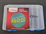 CATCH PRO J SHOULDER TACKLE WITH BONUS LURE PACK - REEL 'N' DEAL TACKLE