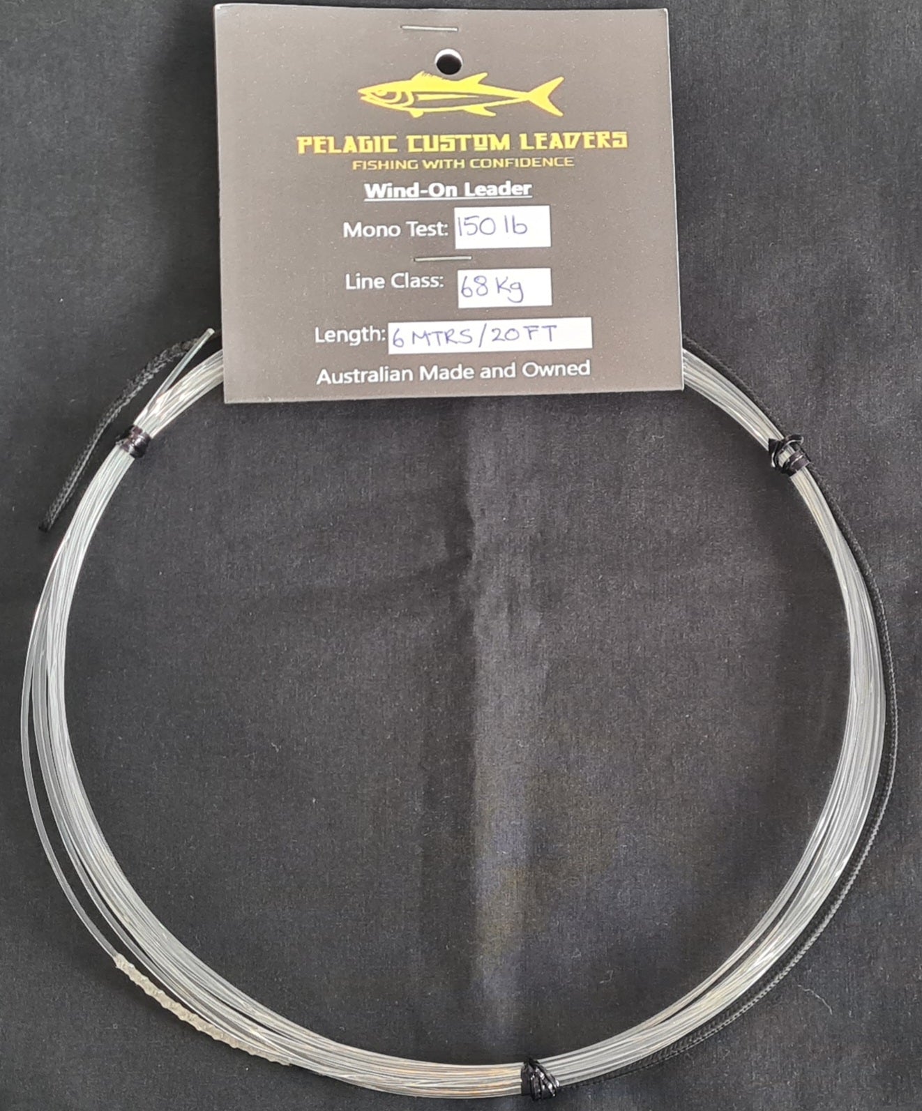 PELAGIC CUSTOM WIND ON LEADERS - REEL 'N' DEAL TACKLE