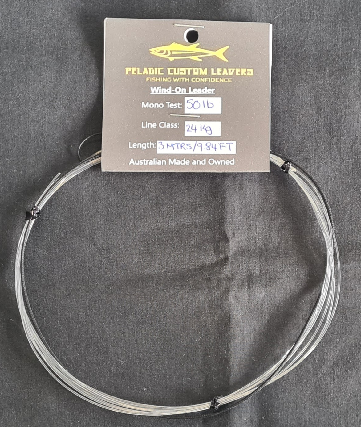 PELAGIC CUSTOM WIND ON LEADERS - REEL 'N' DEAL TACKLE