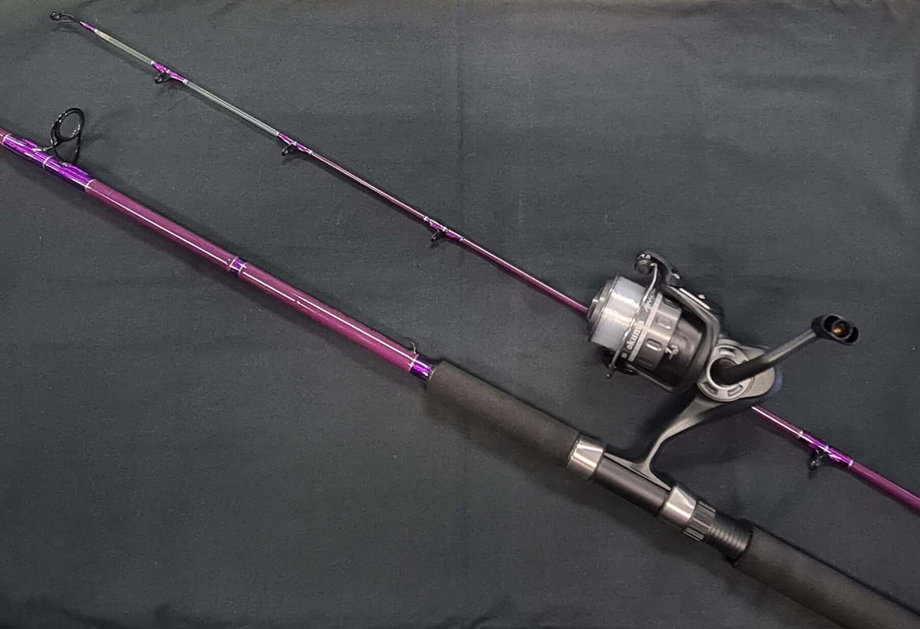 KOMODO FISHING ROD & OKUMA REEL COMBO 4-8KG HIRE#4 - REEL 'N' DEAL TACKLE
