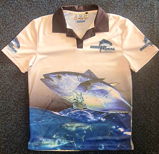 REEL N DEAL TACKLE SHORT SLEEVE SHIRT - REEL 'N' DEAL TACKLE
