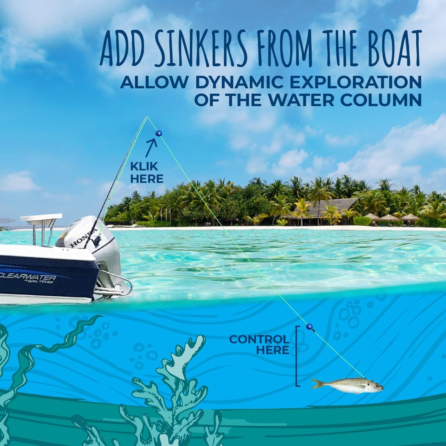 KLIK SINKERS (LUMO) FLIP WALLET PACK - REEL 'N' DEAL TACKLE