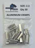 Aluminium Crimps Bulk Pack