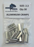 Aluminium Crimps Bulk Pack