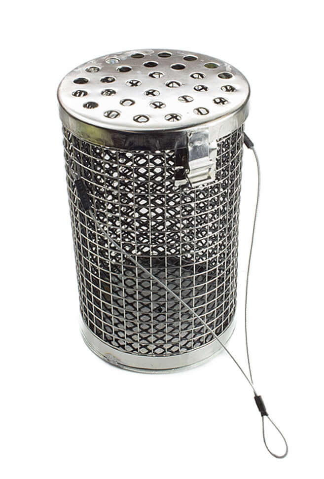 BURLEY CAGE STAINLESS STEEL- 20CM - REEL 'N' DEAL TACKLE