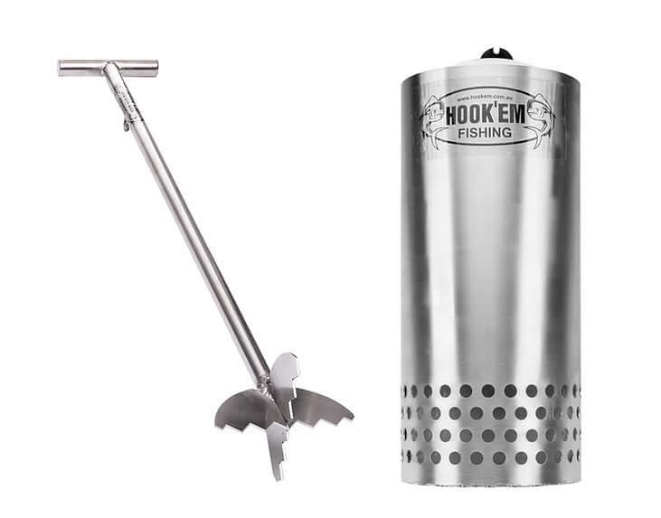 HOOKEM BURLEY BUCKET D STYLE - QUICK RELEASE & MUNCHER COMBO - REEL 'N' DEAL TACKLE