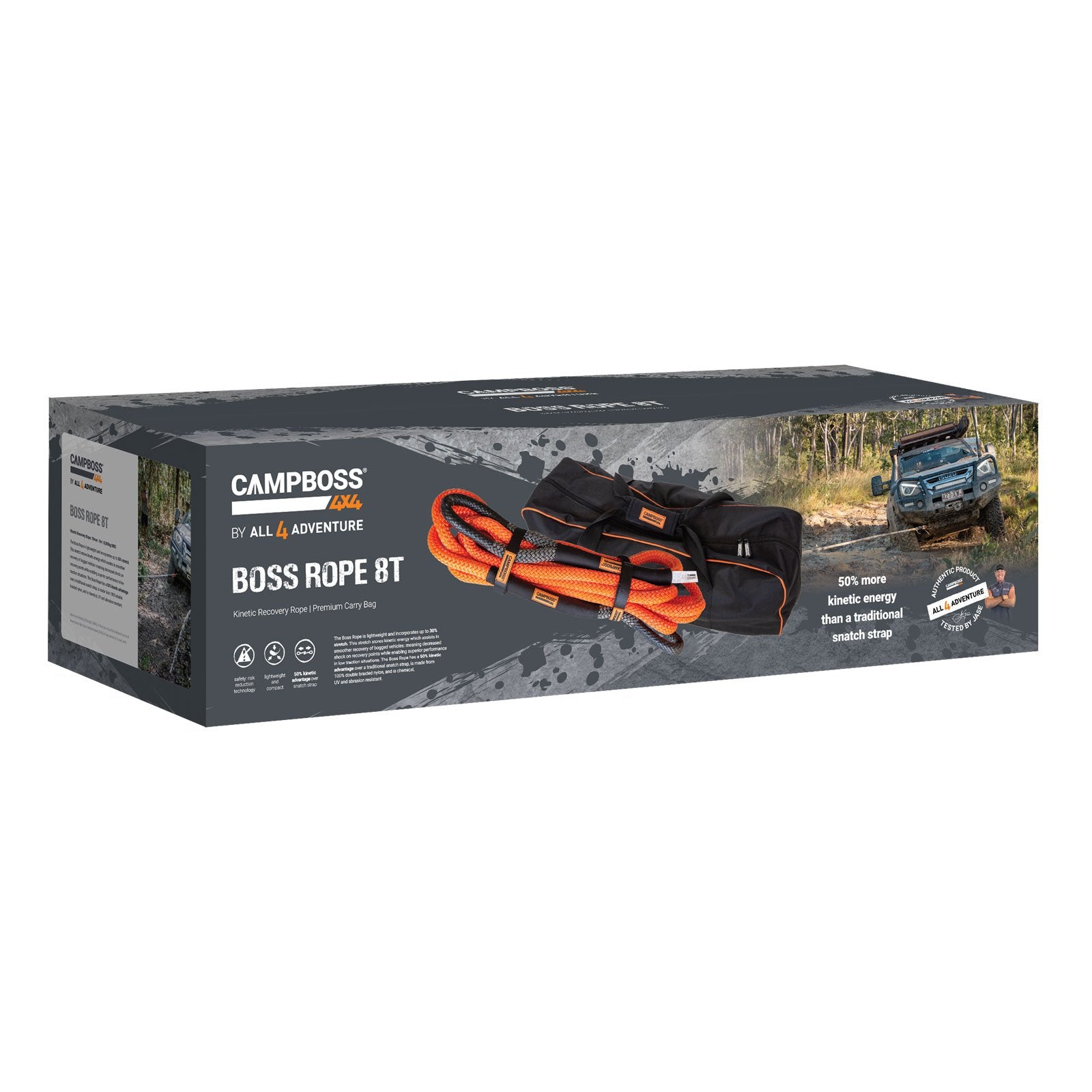 CAMPBOSS 8 TONNE ROPE - REEL 'N' DEAL TACKLE