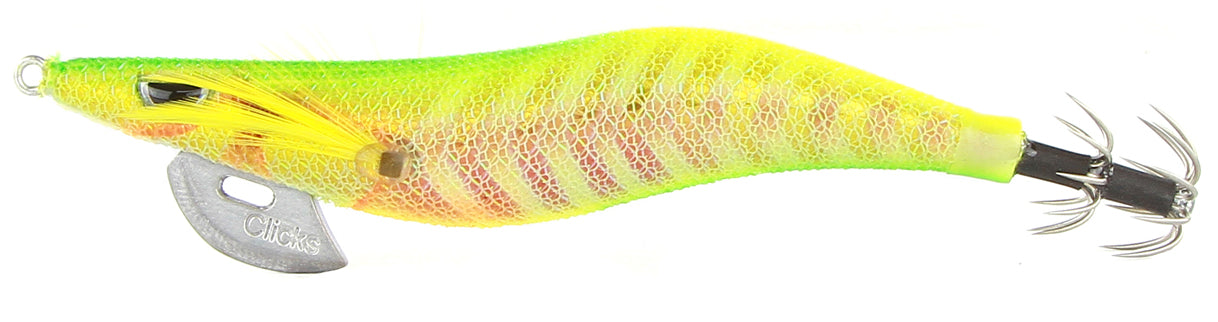 KANJI CLICKS PROSPEC SQUID JIG - SIZE 3.5 - REEL 'N' DEAL TACKLE