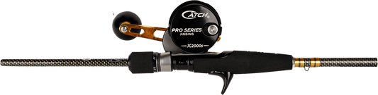 CATCH COMBO PRO SERIES KENSAI 150g 6'3'' 190CM ROD & JGX2000 REEL - REEL 'N' DEAL TACKLE