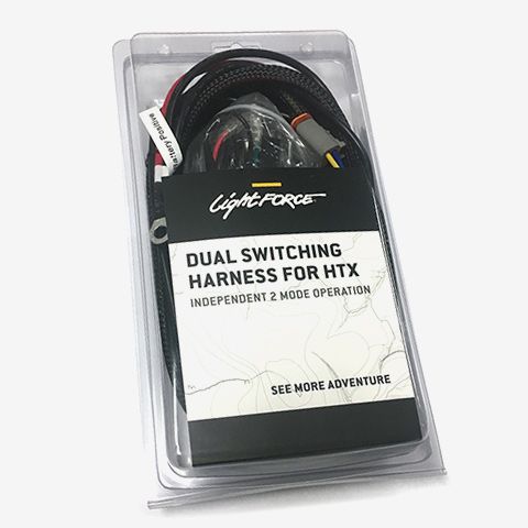 LIGHTFORCE DUAL SWITCHING HARNESS FOR HTX2 & HTX - REEL 'N' DEAL TACKLE
