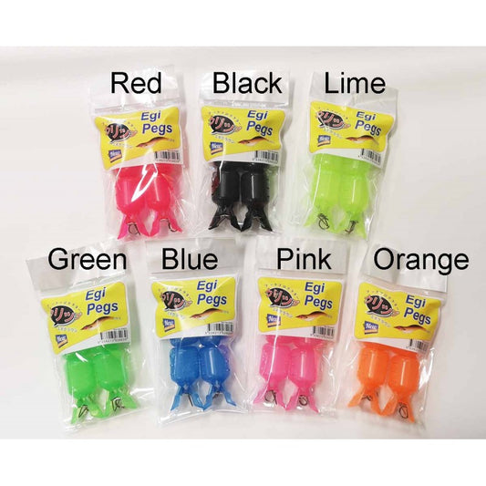 Cobalt Blue Egi Peg Squid Jig Holders