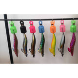 Cobalt Blue Egi Peg Squid Jig Holders