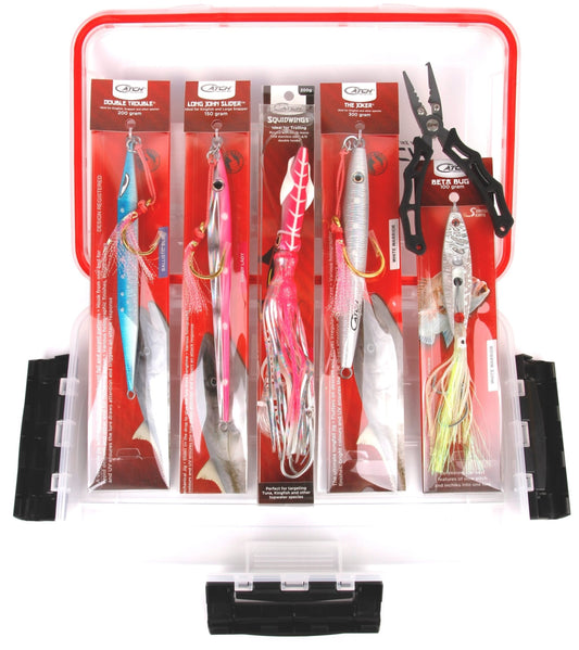 CATCH KINGFISH VALUE PACK WITH TACKLE BOX - REEL 'N' DEAL TACKLE