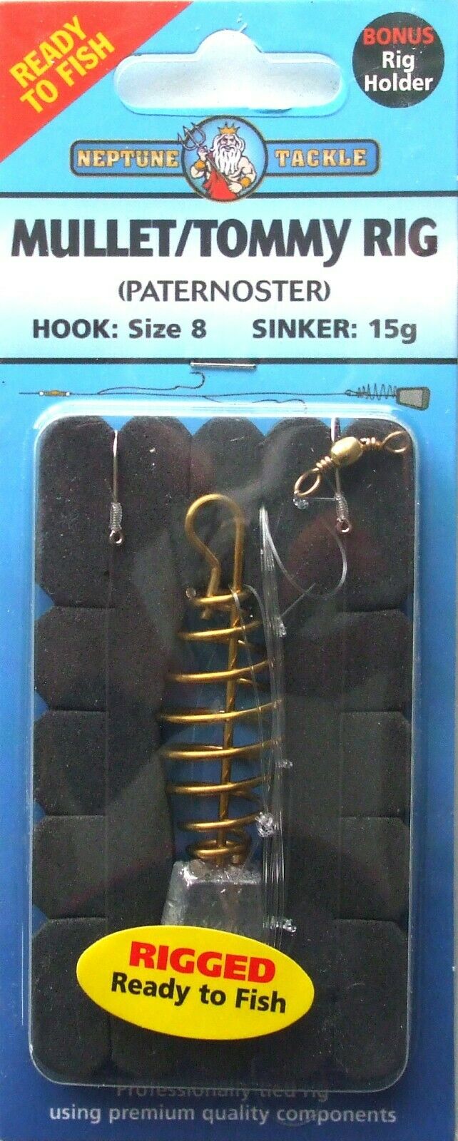 NEPTUNE TACKLE MULLET TOMMY RIG - REEL 'N' DEAL TACKLE