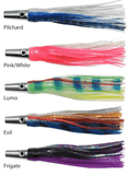Neptune Jet Head Trolling Lure 125mm Skirt Mono Rigged