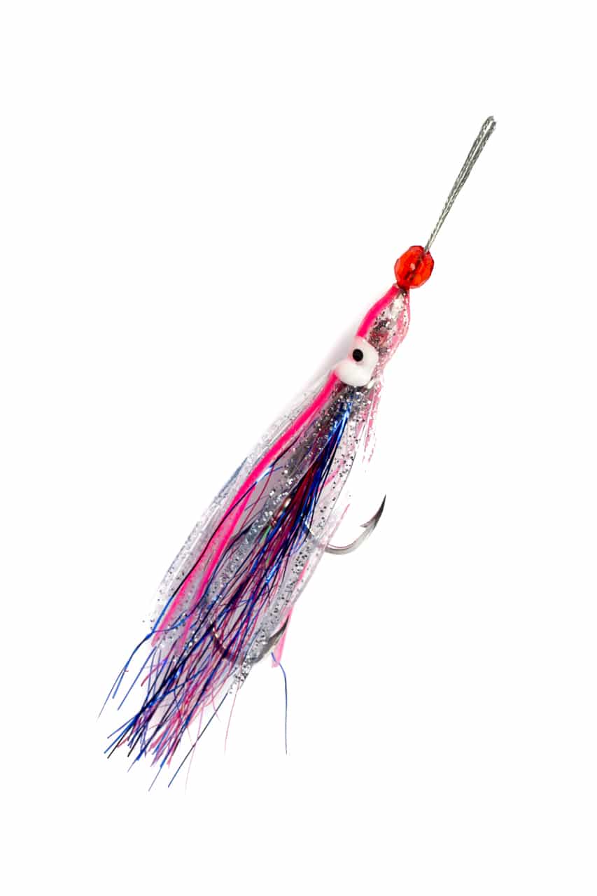 CATCH SERIOUS SKIRT FLASHY OCTOPUS HEAD ASSIST - 1/0 160LB BRAID - REEL 'N' DEAL TACKLE