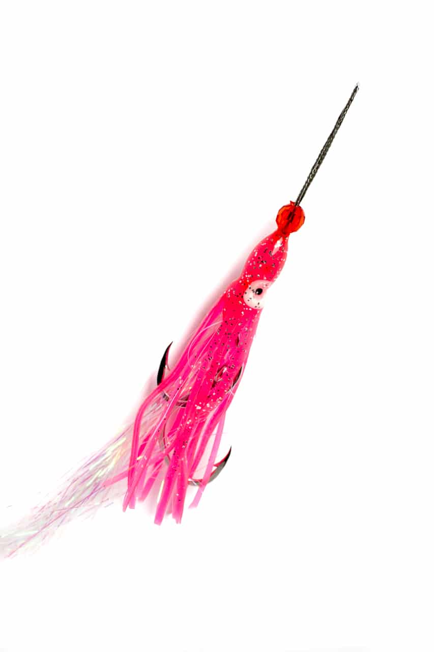 CATCH SERIOUS SKIRT FLASHY OCTOPUS HEAD ASSIST - 1/0 160LB BRAID - REEL 'N' DEAL TACKLE