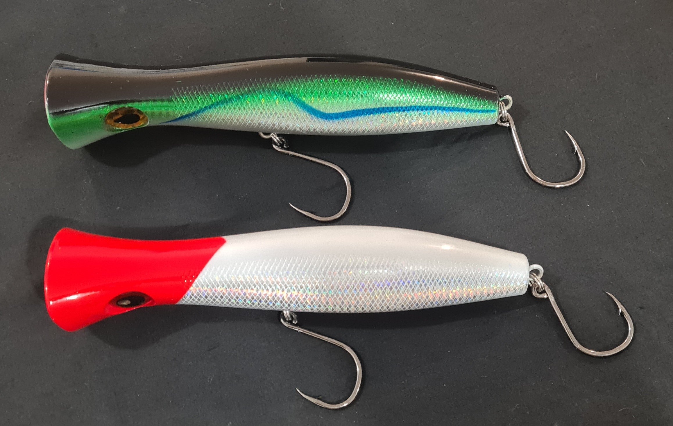 NOEBY POPPERS 200MM FLOATING - 2 LURE PACK - REEL 'N' DEAL TACKLE