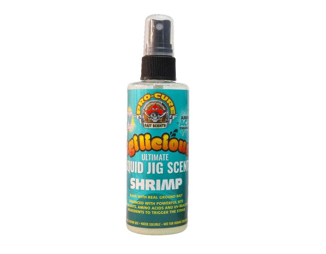 PRO-CURE EGILICIOUS ULTIMATE SQUID JIG SCENT 115ML - REEL 'N' DEAL TACKLE