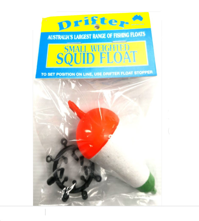 Drifter Squid Caster Float Weighted Small – REEL 'N' DEAL TACKLE