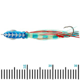 Catch Squid Wings Deepwater Slow Jig 500g Blue Glow