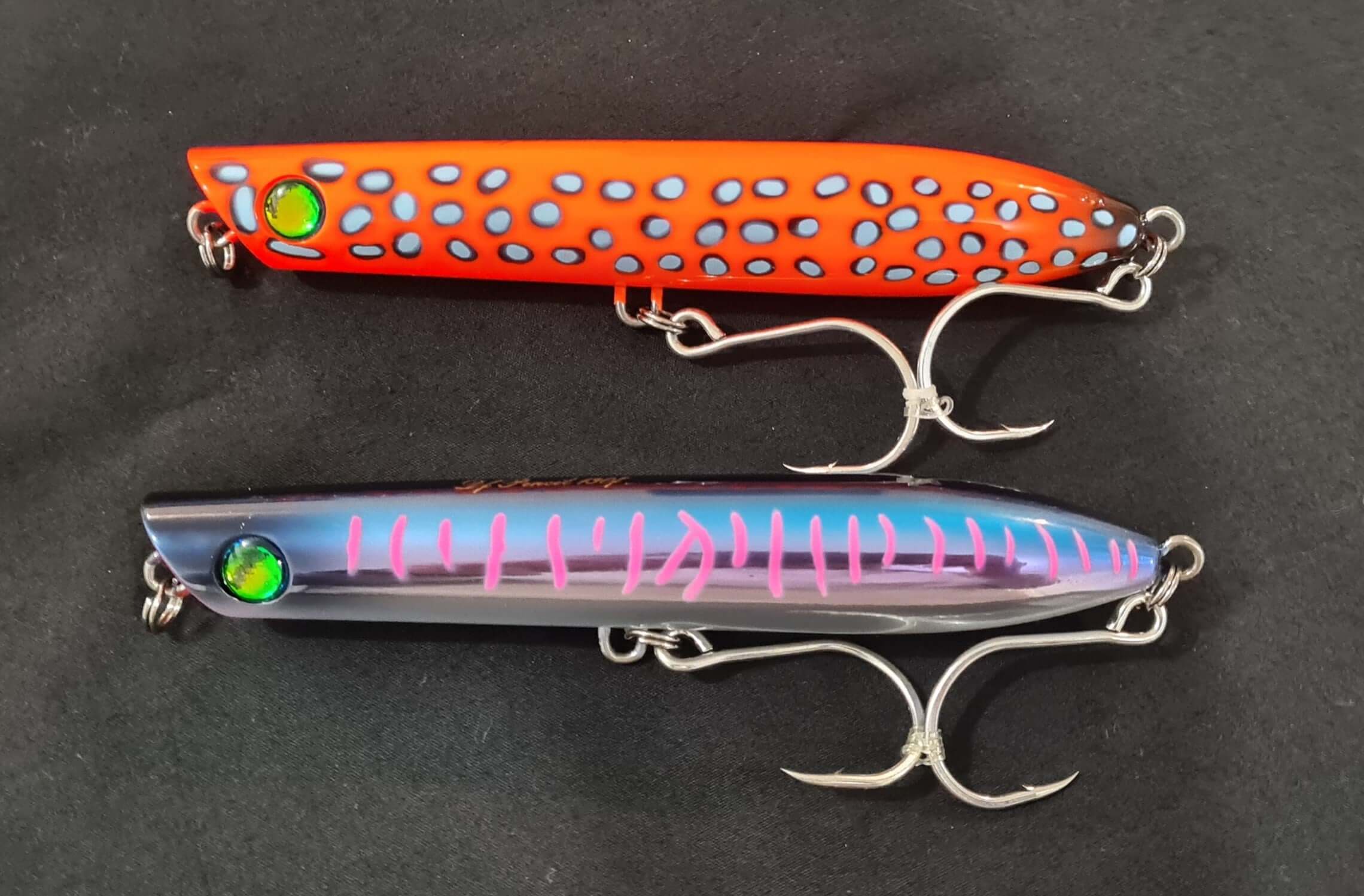 WIZARD TACKLE DF PENCIL BAIT 130MM FLOATING - 2 LURE PACK - REEL 'N' DEAL TACKLE