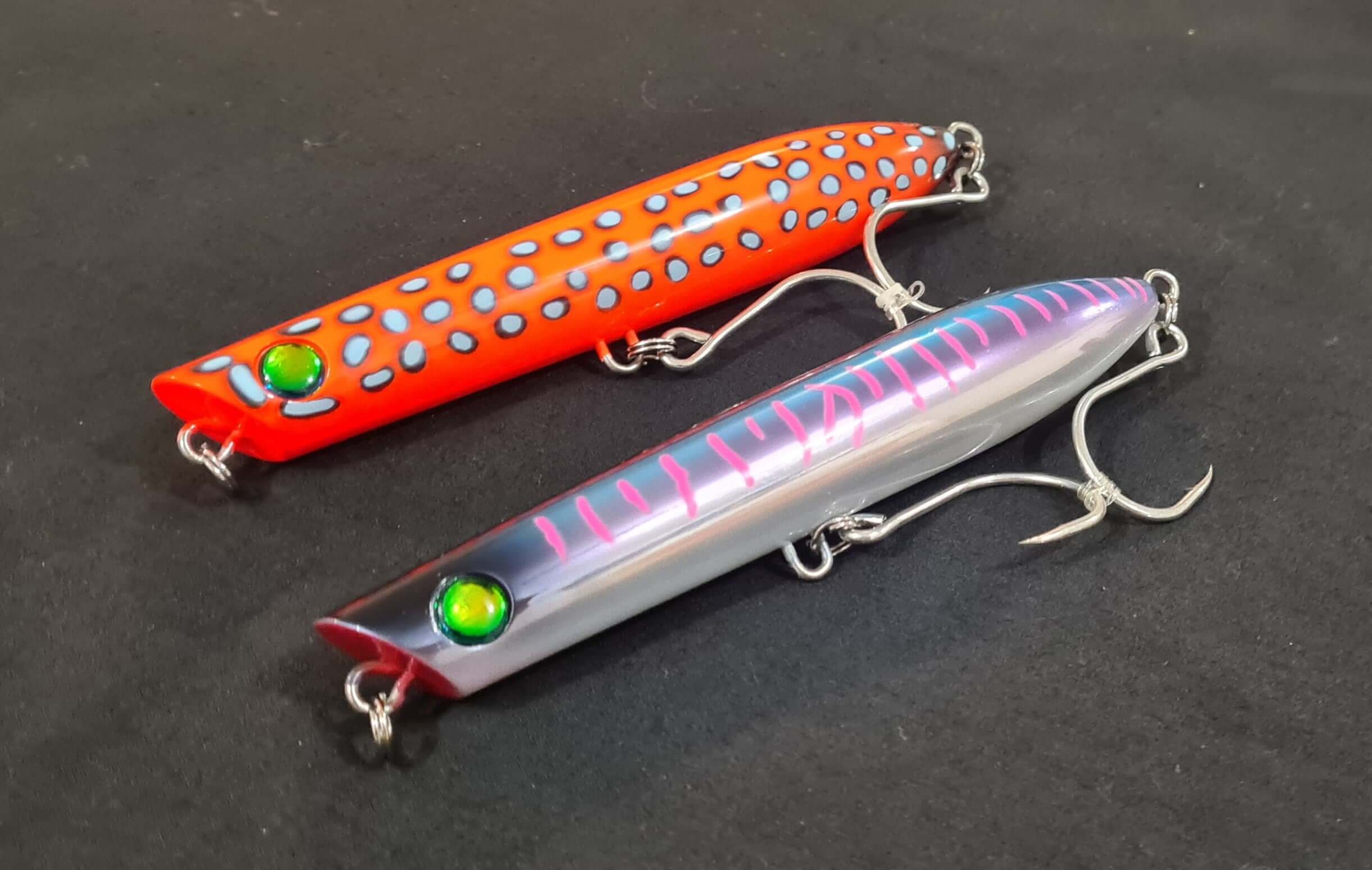 WIZARD TACKLE DF PENCIL BAIT 130MM FLOATING - 2 LURE PACK - REEL 'N' DEAL TACKLE